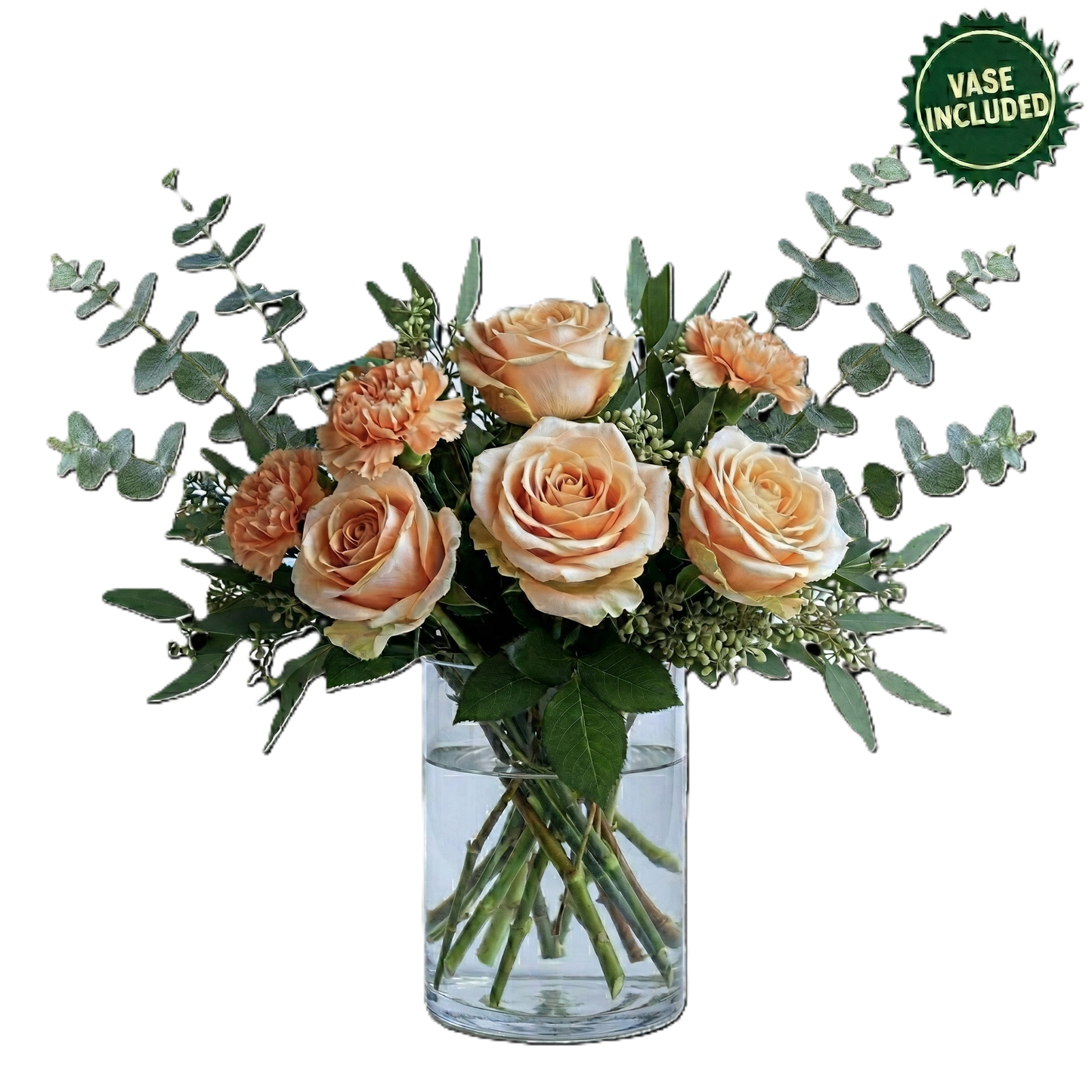 Vibrant sunset serenade flower bouquet featuring warm orange and red blooms, hand-crafted for celebration delivery in South Auckland.