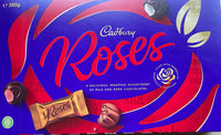 A 280g box of Cadbury Roses chocolates, a classic sweet treat available as an add-on to complement fresh flower deliveries from Flowers on Ramarama.