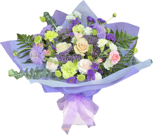Florist's Choice Lavender Vox Box Arrangement