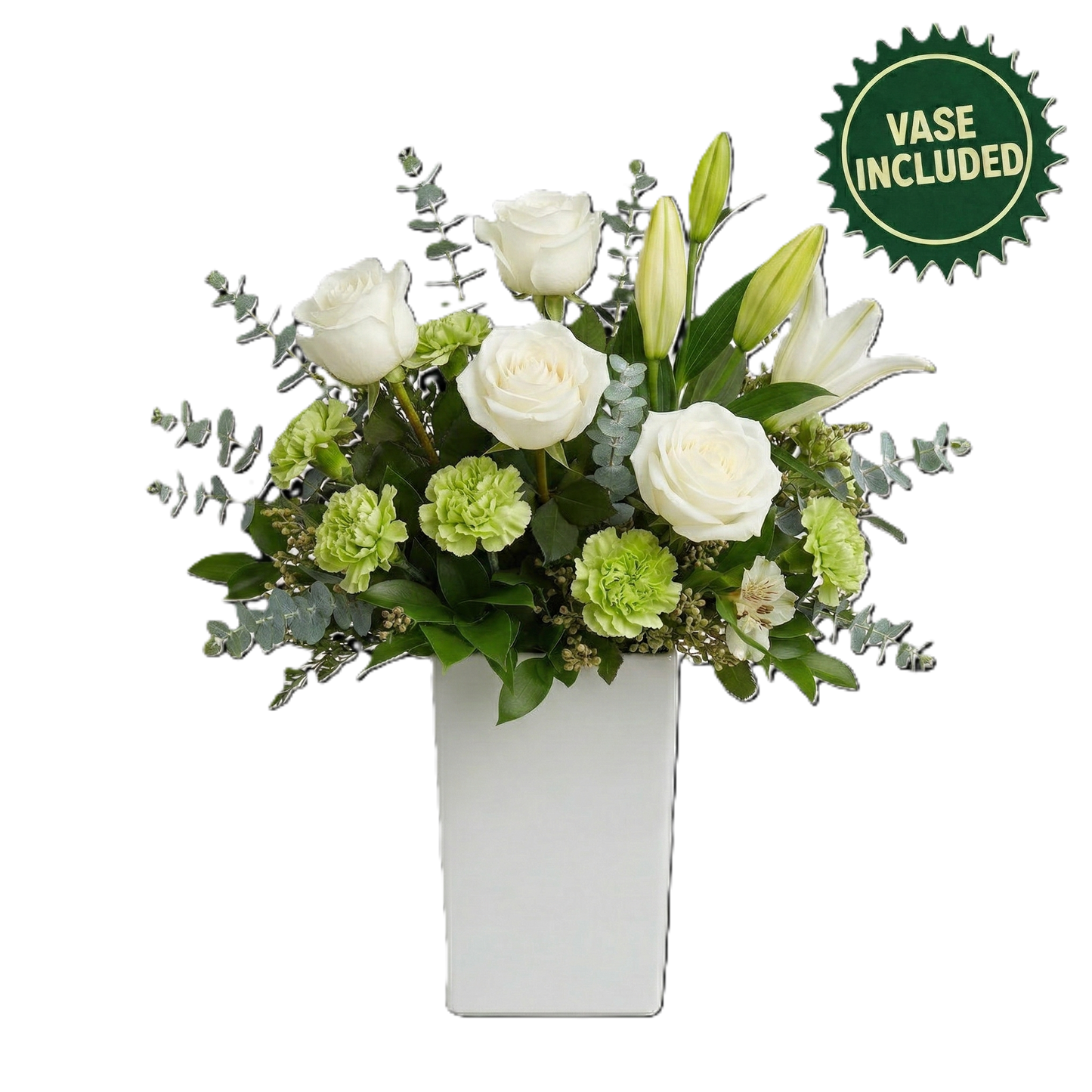 Elegant pastel harmony mixed flower bouquet hand-crafted for new baby and sympathy delivery in South Auckland by local growers.