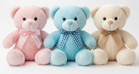 Soft, cuddly premium plush teddy bear, the perfect add-on gift for flower delivery in South Auckland.