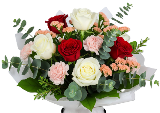 Meaningful cherished flower bouquet hand-crafted for anniversary and sympathy delivery in Auckland by local growers.